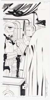 Corroney, Joe - Joe Corroney Star Wars Insider #153 "Tarkin" Illustration Original Art (Titan Magazines, 2014)....