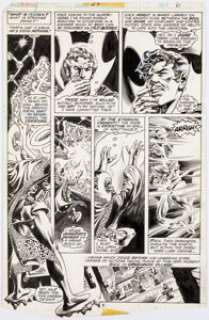 Milgrom, Al | Al Milgrom and Rudy Nebres Doctor Strange #24 Story Page 4 Original Art (Marvel, 1977).... | Heritage