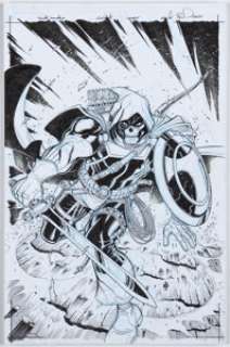 Bradshaw, Nick | Nick Bradshaw Taskmaster #1 Variant Cover Original Art (Marvel, 2021). ... | Heritage