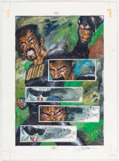 Davis, Simon - Simon Davis 2000 AD Prog #1164 Page 16 Original Art (Egmont Fleetway, 1999)....