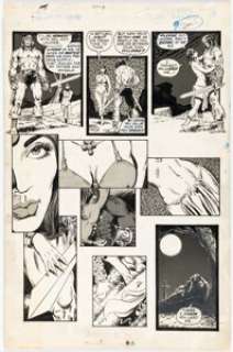 Starlin, Jim | Jim Starlin and Al Milgrom Savage Tales #5 Conan Story Page 9 Original Art (Marvel, 1974).... | Heritage