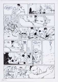 Valente, Tony - Tony Valente Les Quatre Princes de Ganahan Story Page 45 Original Art (Delcourt, 2007)....