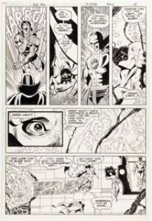 Pérez , George | George Pérez and John Beatty Justice League of America #192 Story Page 12 Original Art (DC, 1981).... | Heritage