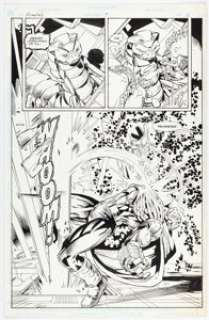 Eaton, Scot - Scot Eaton and Mike Barreiro Leonard Nimoy‘s Primortals #7 Story Page 2 Original Art (Big Entertainment, 1995)....