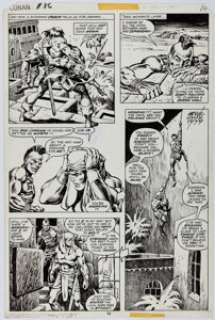 Buscema, John | John Buscema and Ernie Chan Conan the Barbarian #86 Story Page 10 Original Art (Marvel, 1978).... | Heritage