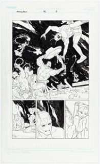 Walker, Cory - Cory Walker Invincible #95 Story Page 8 Original Art (Image, 2005)....