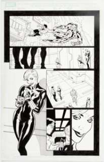 Richards, Cliff - Cliff Richards and Joe Pimentel AAFES 5th Edition (New Avengers: The Spirit of America) Story Page 4 Original Art ...