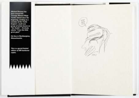 Michael Dooney Teenage Mutant Ninja Turtles: Challenges Limited Edition Hardcover with Sketch Original Art (Mirage...