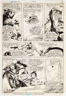 Jan Duursema - Warlord #56 Arion Story Page 3 Original Art (DC, 1982)....