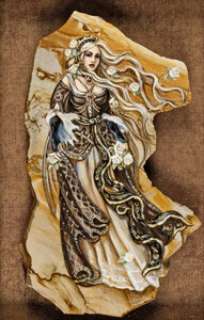 Theresa Mather - Titania Painting Original Art (2006).