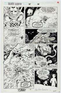 Ron Lim And Tom Christopher | Silver Surfer #75 Story Page 30 Galactus Original Art (Marvel, 1992). | Heritage
