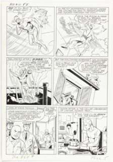 Marty Epp And John Giunta (Attributed) | Adventures of the Fly #10 Story Page 5 Original Art (Archie, 1961). | Heritage