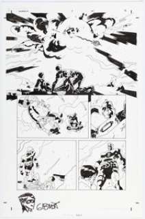 Gabriel Ba | The Umbrella Academy: The Apocalypse Suite #3 Story Page 18 Original Art (Dark Horse, 2007). | Heritage