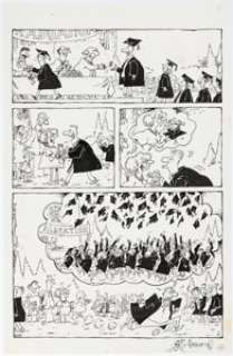 Sergio Aragonés | Louder Than Words #1 Complete 1-Page Story Original Art (Dark Horse, 1997). | Heritage