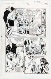 Dick Giordano and Dan Spiegle Modesty Blaise Story Page 73 Original Art (DC, 1994).