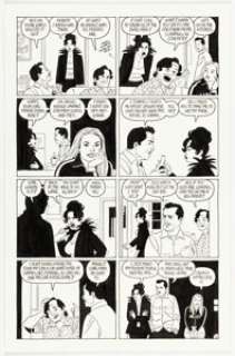 Jaime Hernandez Love and Rockets #19 Story Page 6 Original Art (Fantagraphics, 2007). | Heritage