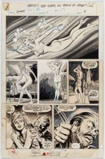 John Buscema and Tom Palmer Zombie #1 Story Page 8 Original Art (Marvel, 1973). | Heritage