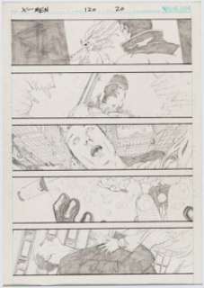 Mitchell Breitweiser - New X-Men Sample Story Page Original Art (c. 2002).