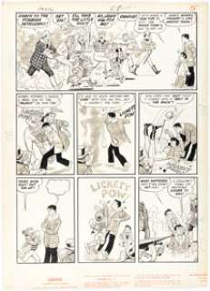 Bill (Will) Elder Panic #10 Story Page 5 Original Art (EC, 1954). | Heritage