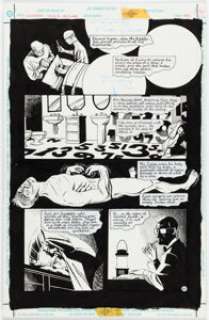 Brian Stelfreeze and Rick Burchett Underworld Unleashed: Batman - Devil‘s Asylum #1 Story Page 20 Original Art (DC, 1995).