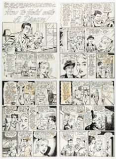 Iger Studio Artist Bride’s Secrets #15 Complete 5-Page Original Art (Farrell, 1957). (Total: 5 Original Art) | Heritage