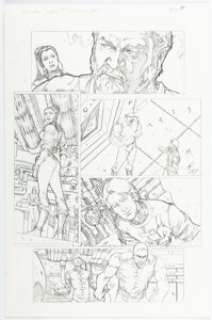 Adriana Melo Star Wars: Empire #30 Story Page 10 Original Art (Dark Horse, 2005).