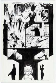 Mike Huddleston and Troy Nixey Harley Quinn #37 Story Page 12 Original Art (DC, 2003).