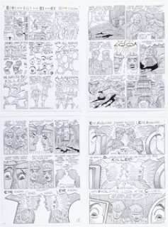 Steve Ditko #9 Teen #19 Complete 8-Page Story Original Art (Robin Snyder and Steve Ditko, 2014). (Total: 8 Original Art) | Heritage