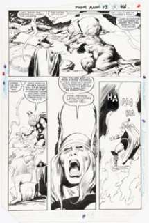 John Buscema Thor Annual #13 Story Page 39 Original Art (Marvel, 1985). | Heritage