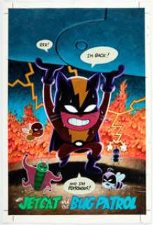 Jay Stephens The Land of Nod #3 Cover Original Art (Dark Horse, 1998).