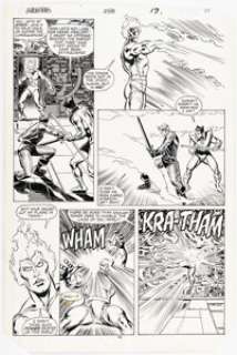 John Buscema and Tom Palmer The Avengers #258 Story Page 13 Original Art (Marvel, 1985). | Heritage