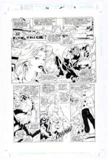 Terry Dodson and Matthew Ryan X-Men #39 Story Page 7 Original Art (Marvel, 1994). | Heritage