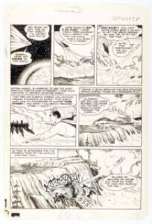 Kurt Schaffenberger Whiz Comics #123 Captain Marvel / Shazam! Story Page 7 Original Art (Fawcett, 1950). | Heritage