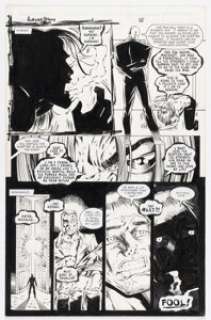 John Stinsman and Danny Miki Avengelyne / Glory #1 Story Page 15 Original Art (Maximum Press, 1995).