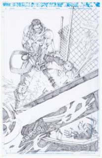 Jonathan Lau - Punisher Illustration Original Art (undated).