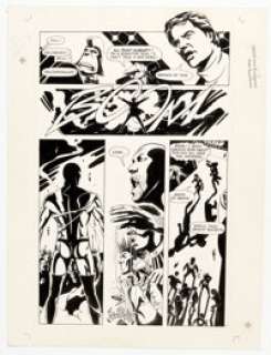 Steve Rude Nexus #5 First Appearance Issue of Clonezone Story Page 14 Original Art (Capital Comics, 1984).