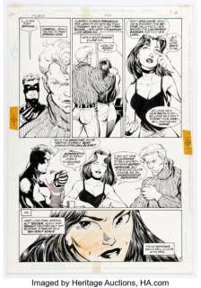 Anthony Castrillo and Anibal Rodriguez Flash #112 Story Page 8 Original Art (DC, 1996).