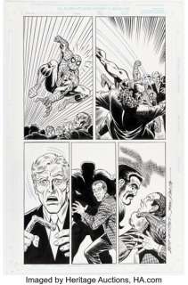 Ron Frenz and John Romita Sr. The Amazing Spider-Man ’96 Story Page 21 Original Art (Marvel, 1996). | Heritage