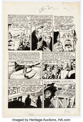 Graham Ingels Tales from the Crypt #37 Story Page 2 Original Art (EC, 1953). | Heritage