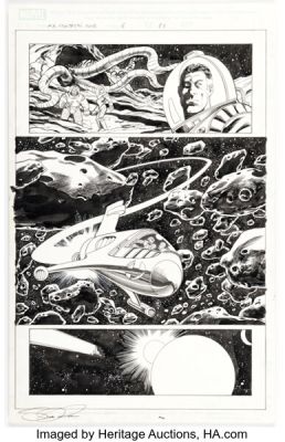 Manuel Garcia and Scott Koblish Marvel Adventures Fantastic Four #6 Story Page 22 Original Art (Marvel, 2005). | Heritage