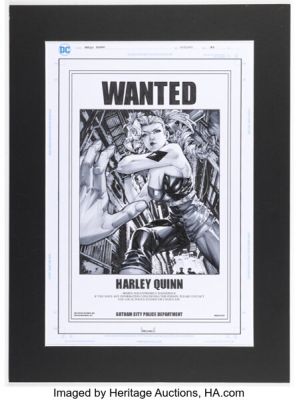 Kael Ngu Harley Quinn #7 Variant Cover Original Art (DC, 2021).