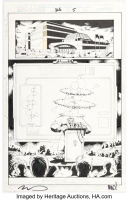 Joe Madureira and Tim Townsend The Uncanny X-Men #326 Beast Story Page 5 Original Art (Marvel, 1995). | Heritage