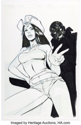 Tim Seeley Hack/Slash: The Series #27 Cover Original Art (Devil‘s Due Publishing, 2009).