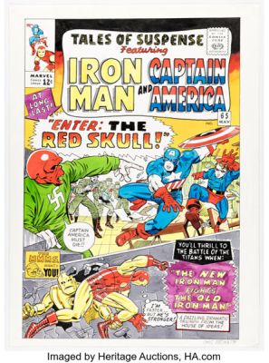 Chic Stone Tales of Suspense #65 Cover Re-Creation Illustration Original Art (1997). | Heritage