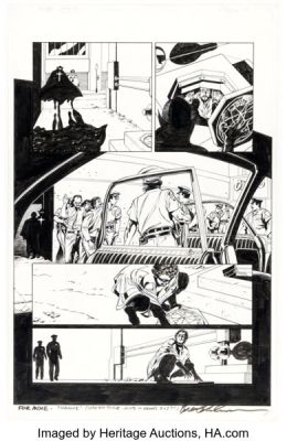 Brent Anderson and Will Blyberg Kurt Busiek‘s Astro City #5 Story Page 10 Original Art (Image, 1997).