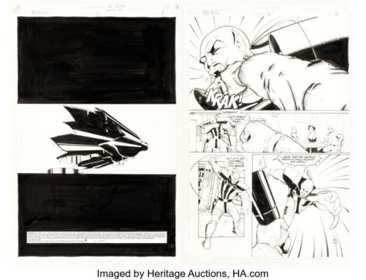 Derec (Aucoin) Donovan and Mark Propst R.E.B.E.L.S. ‘95 #6 Story Pages Original Art Group of 15 (DC, 1995). (Total: 15 Original Art)