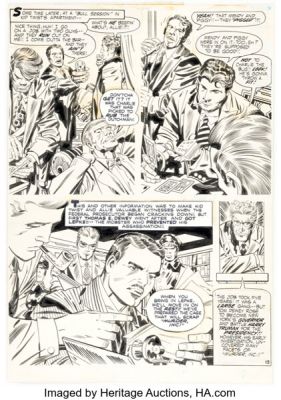 Jack Kirby and Mike Royer The Amazing World of DC Comics #1 In the Days Of The Mob Story Page 10 Original Art (DC, 1974). | Heritage