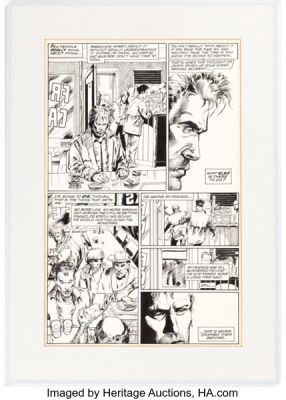 William Simpson and Malcolm Jones III Hellblazer #43 Page 15 Original Art (DC, 1991). | Heritage
