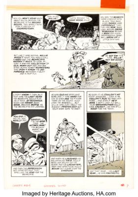 Carmine Infantino and Walt Simonson Creepy # 84 "Hitter’s Wind" Story Page 3 Original Art (Warren, 1976). | Heritage