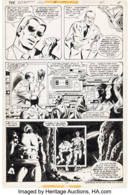 Don Newton and Jack Abel The Avengers Annual #9 Story Page 9 Original Art (Marvel, 1979). | Heritage